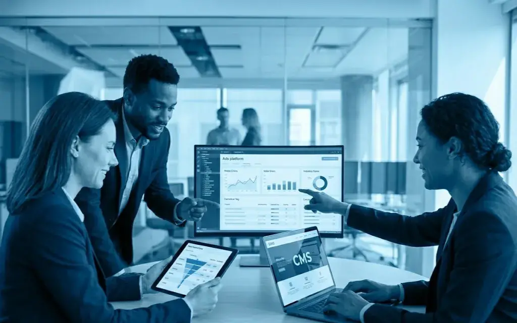 Sitio web, SEO y Ads trabajando juntos como un solo sistema