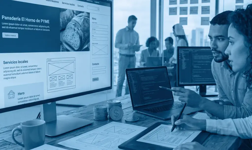 Diseño de páginas web para pymes que captan clientes y proyectan confianza